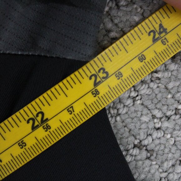 Garneau Cycling Shirt Mens XL Black Solid Short Sleeve V Neck Camo Arms - Picture 7 of 8